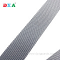 Multi-color 25 mm gray color polyester bag webbing